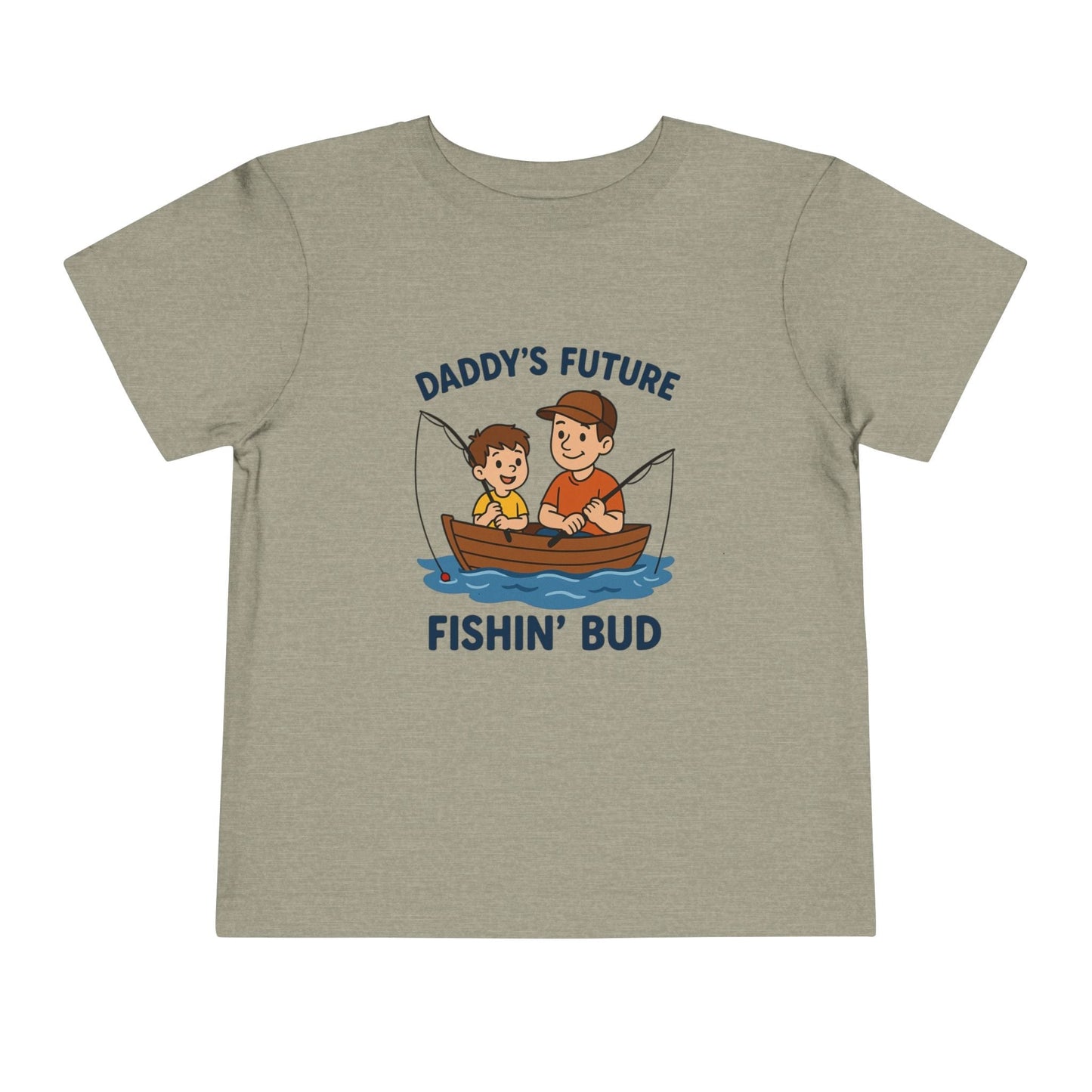 Daddy's Little Fishing Bud Tee for Toddlers