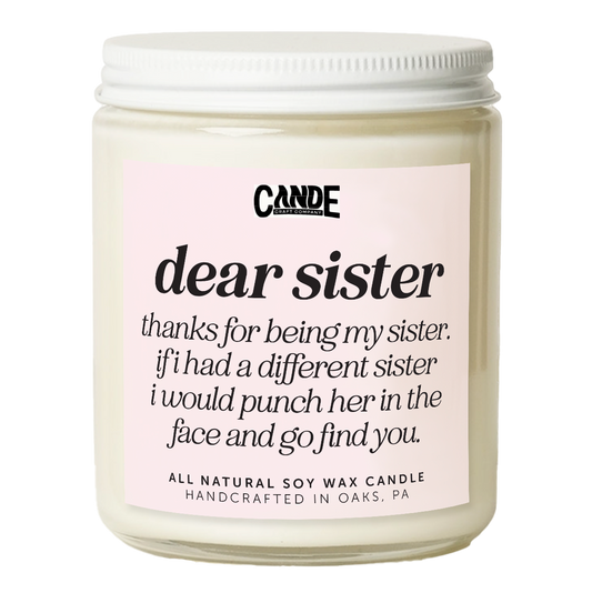 Dear Sister Candle