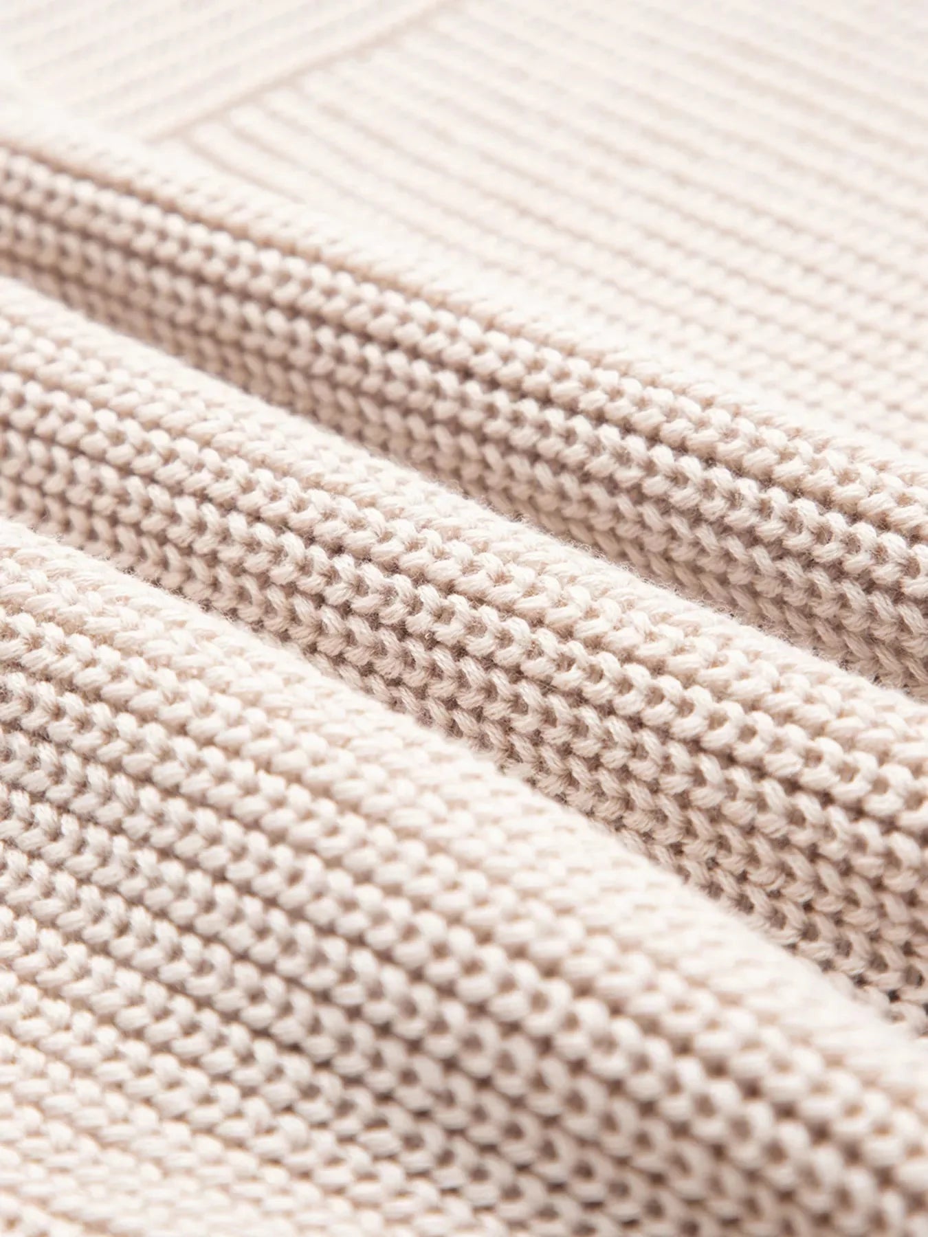 Delaney Texture Knitted Dropped Shoulder Sweater