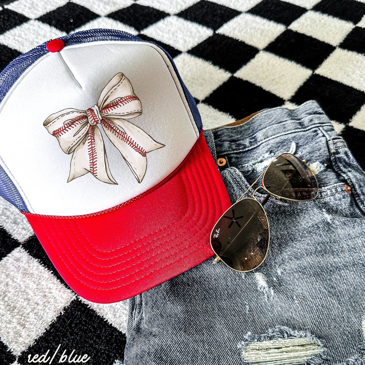 Baseball Coquette Trucker Hat *9 Colors