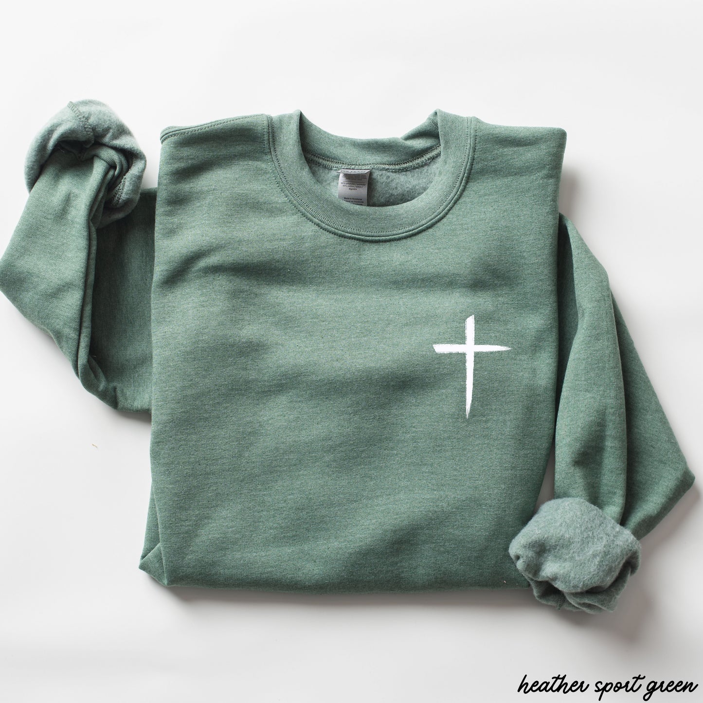 Pocket Cross Sweatshirt *9 Colors (S-3X)