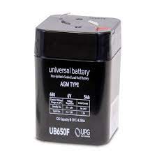 BATTERY 6V 5AMP FLAT TERMINAL - ALL SEASON