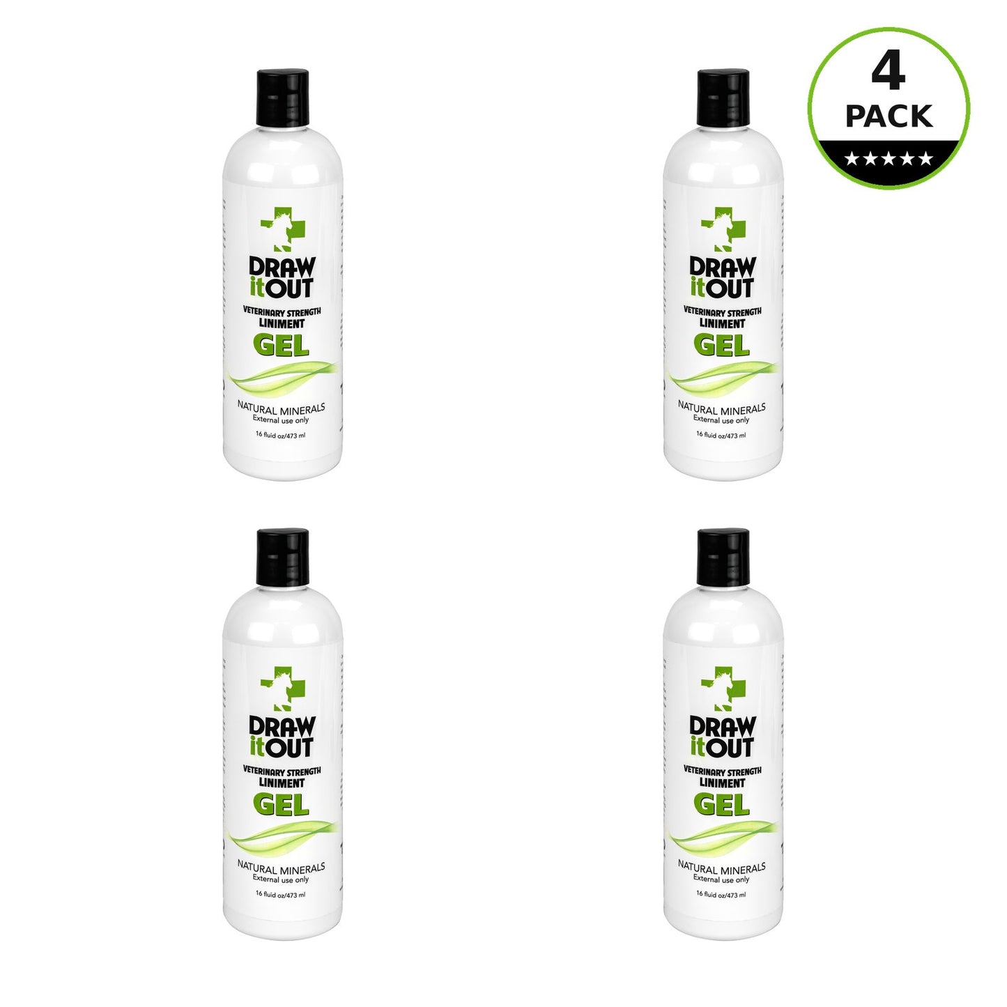 Draw It Out® 16oz Liniment Gel | Daily Horse Care