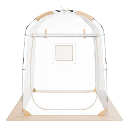 Clear Bubble Tent Instant Pop Up Shelter Weather Proof 1-2 Person Clear Bubble Tent