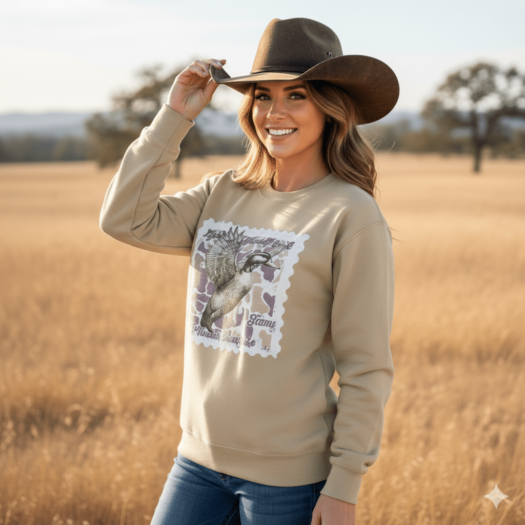 Duck Stamp Graphic Sweatshirt
