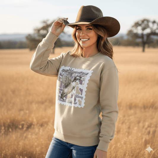 Duck Stamp Graphic Sweatshirt