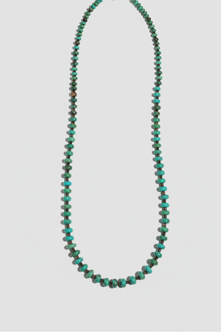 Easy Come, Easy Go 25" Turquoise Necklace