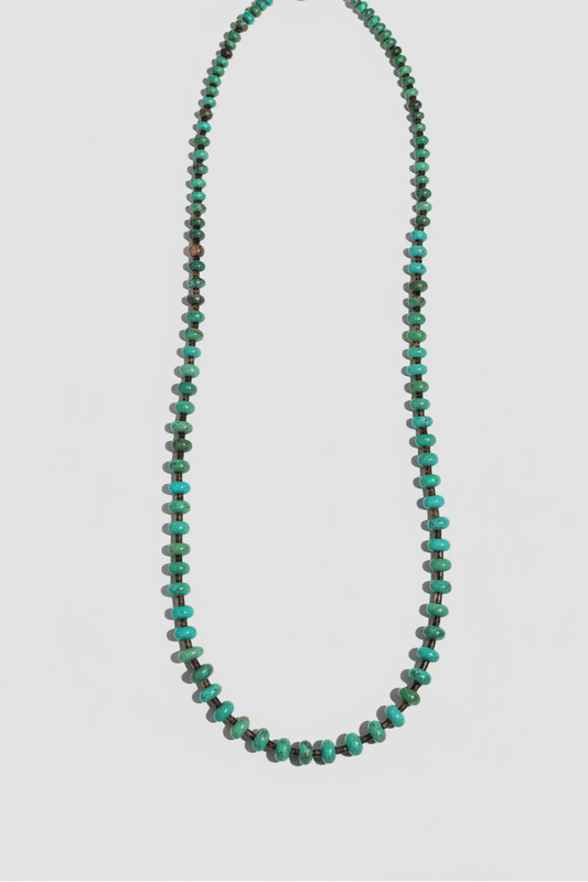 Easy Come, Easy Go 25" Turquoise Necklace
