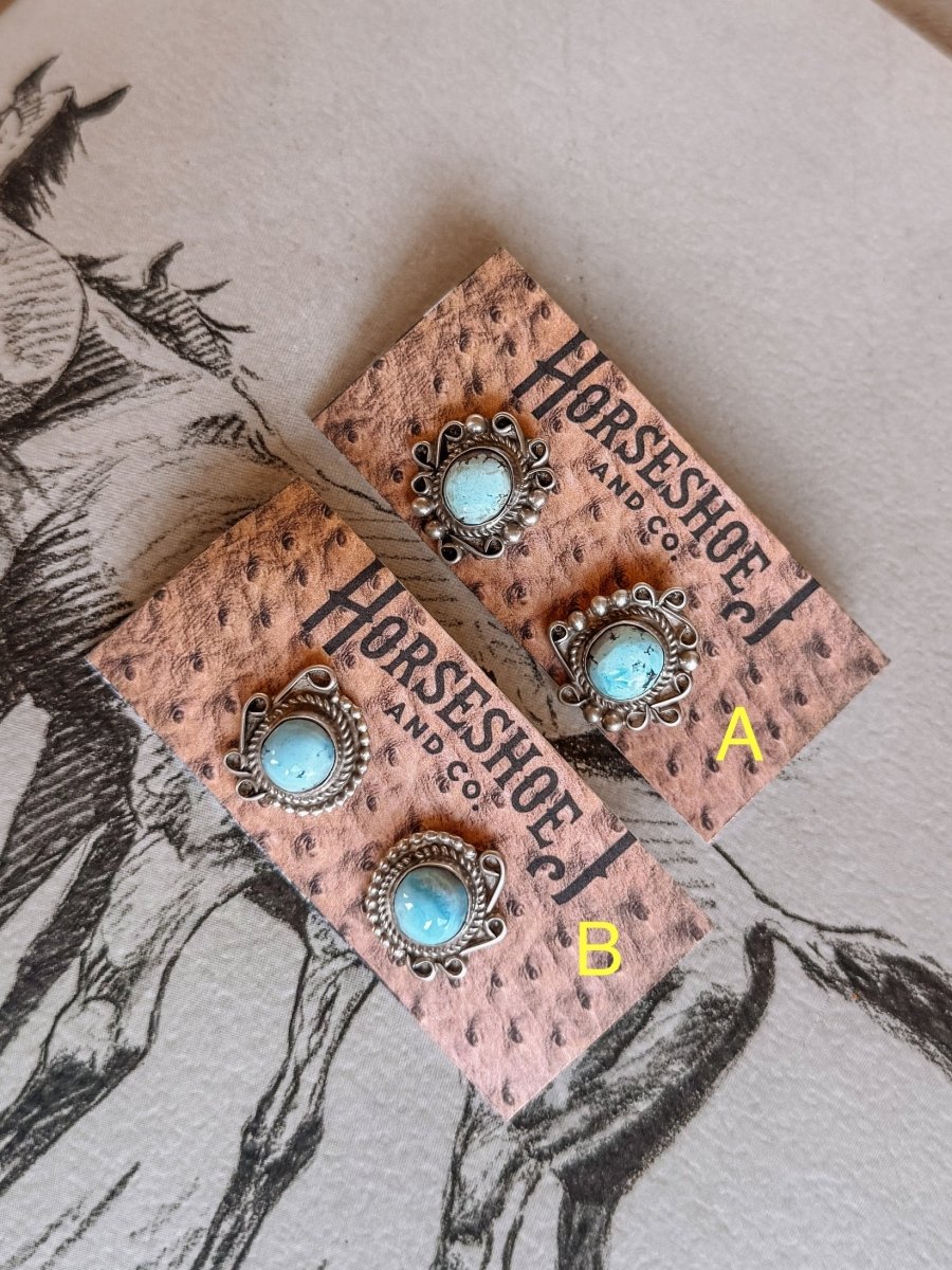 Ector Golden Hills Turquoise Earrings