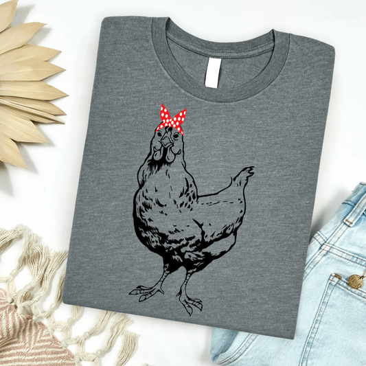 Bandana Chicken Graphic Tee