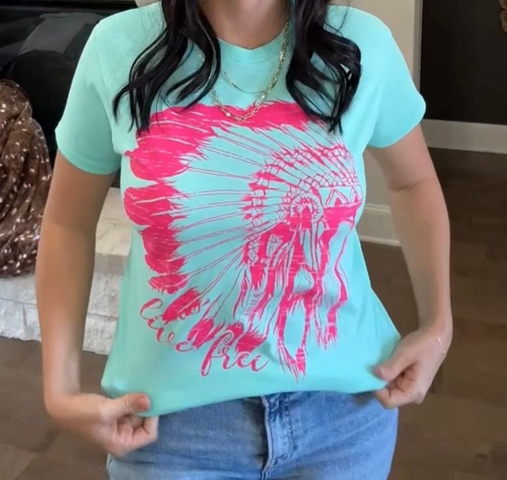 Live Free Graphic Tee