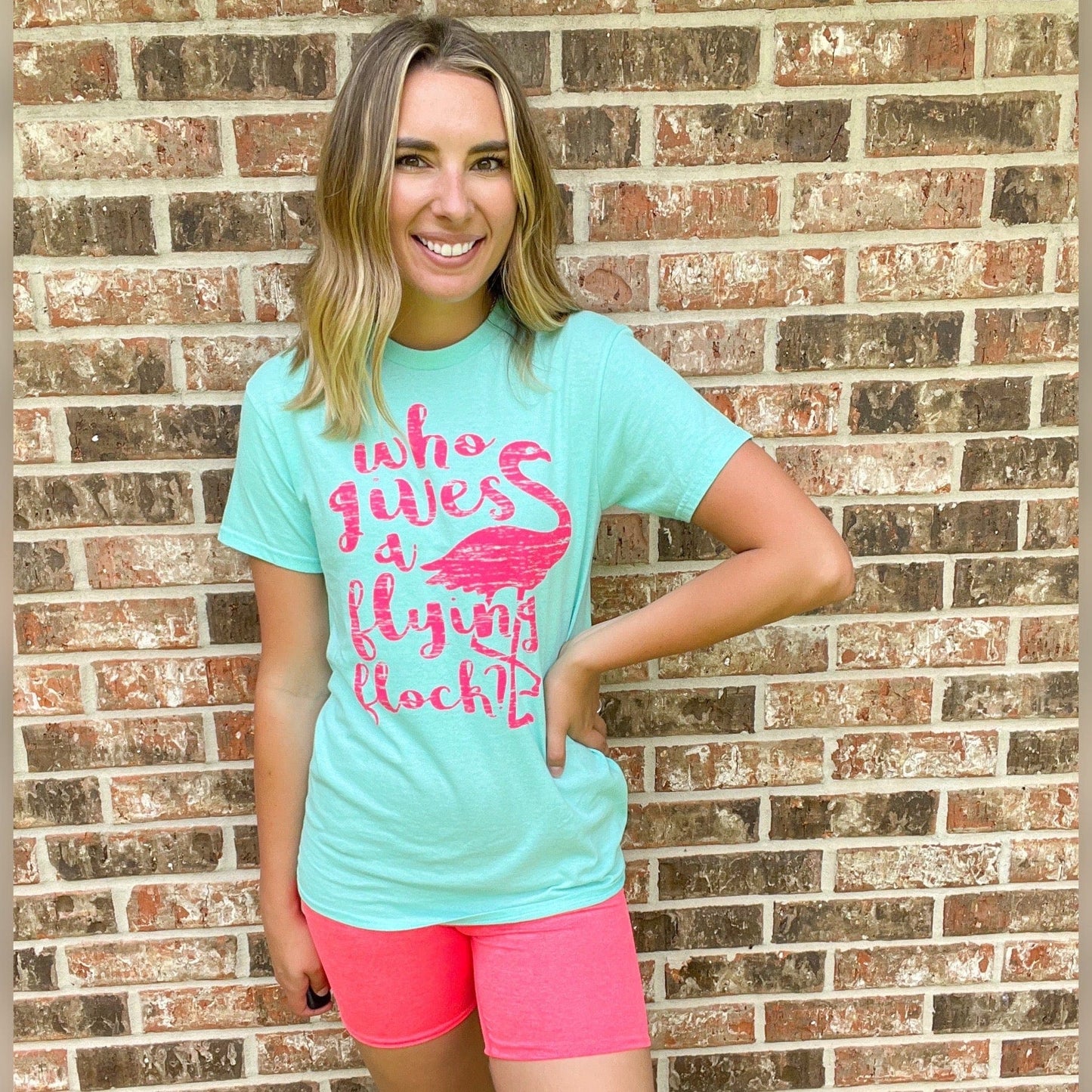 Who Gives A Flying Flock Graphic Tee