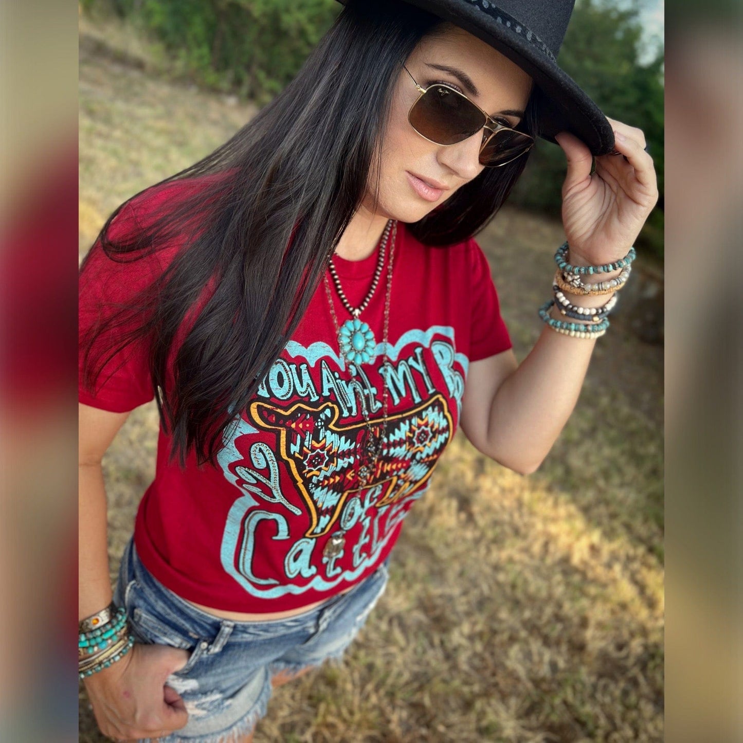 You Ain't My Brand Of Cattle Graphic Tee