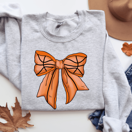 Basketball Bow Sweatshirt