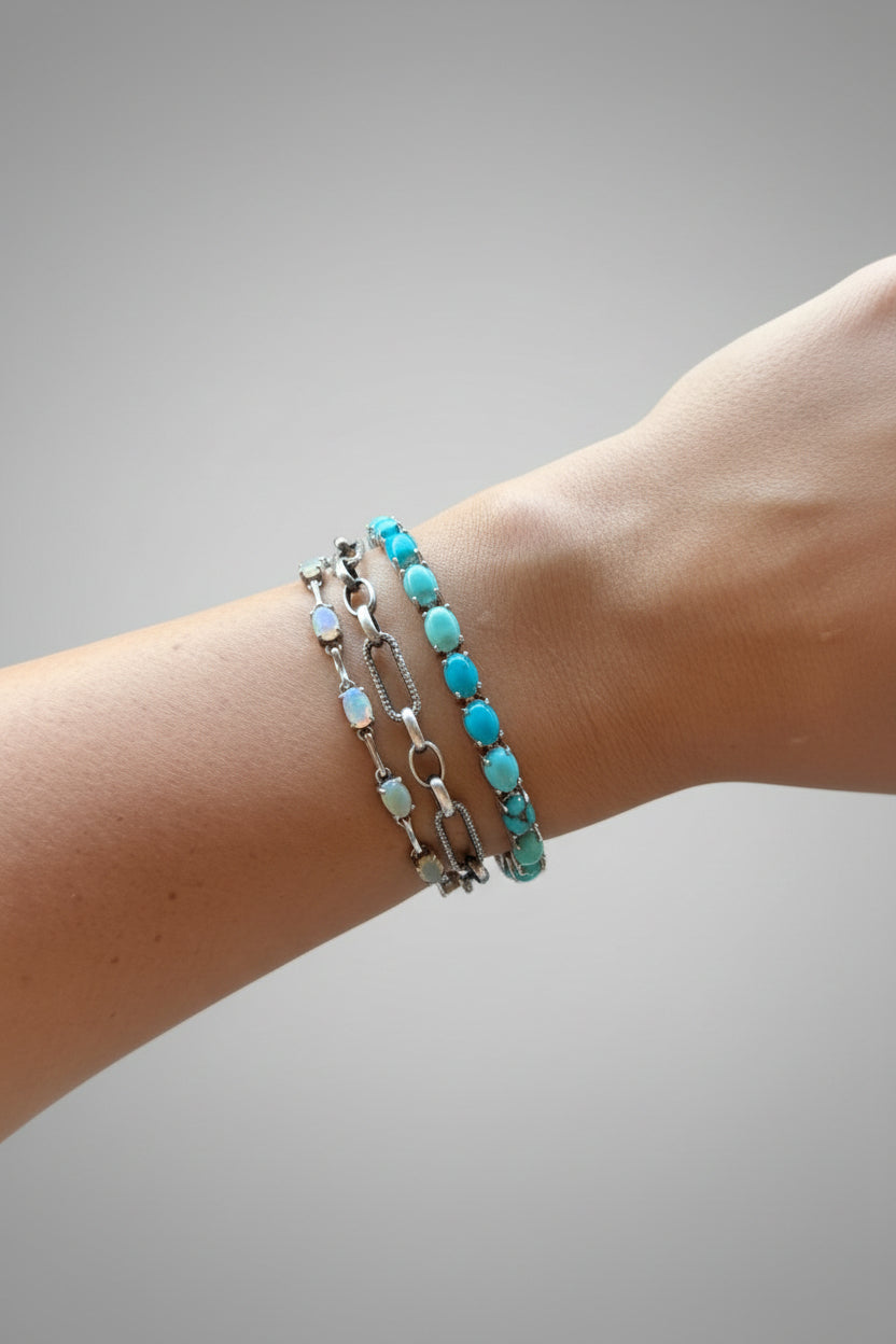 Terlingua Turquoise Tennis Bracelet
