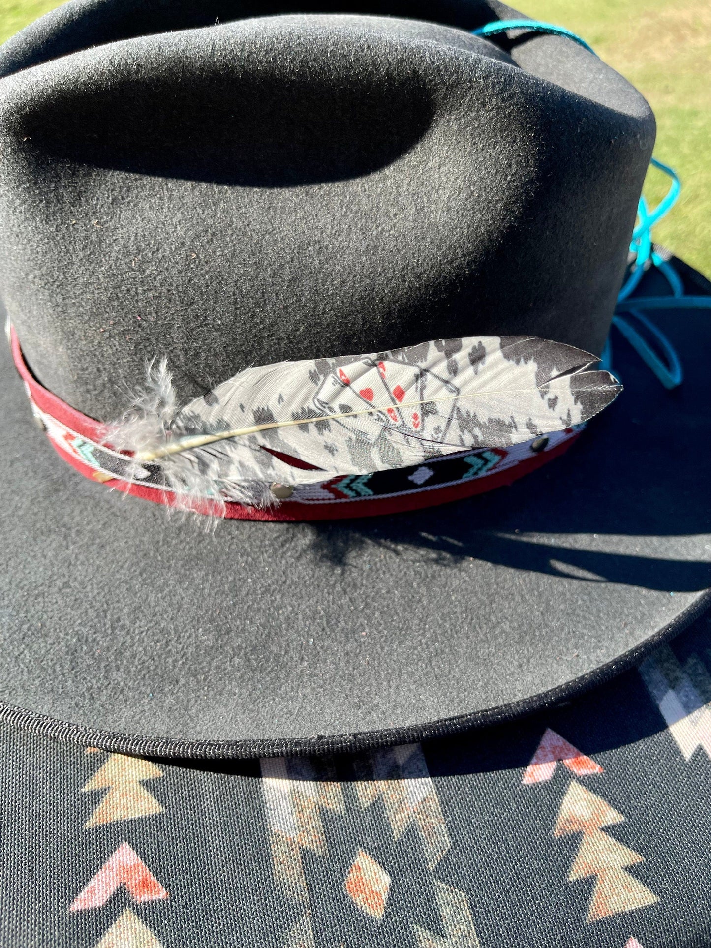Aces High Western Hat Feather
