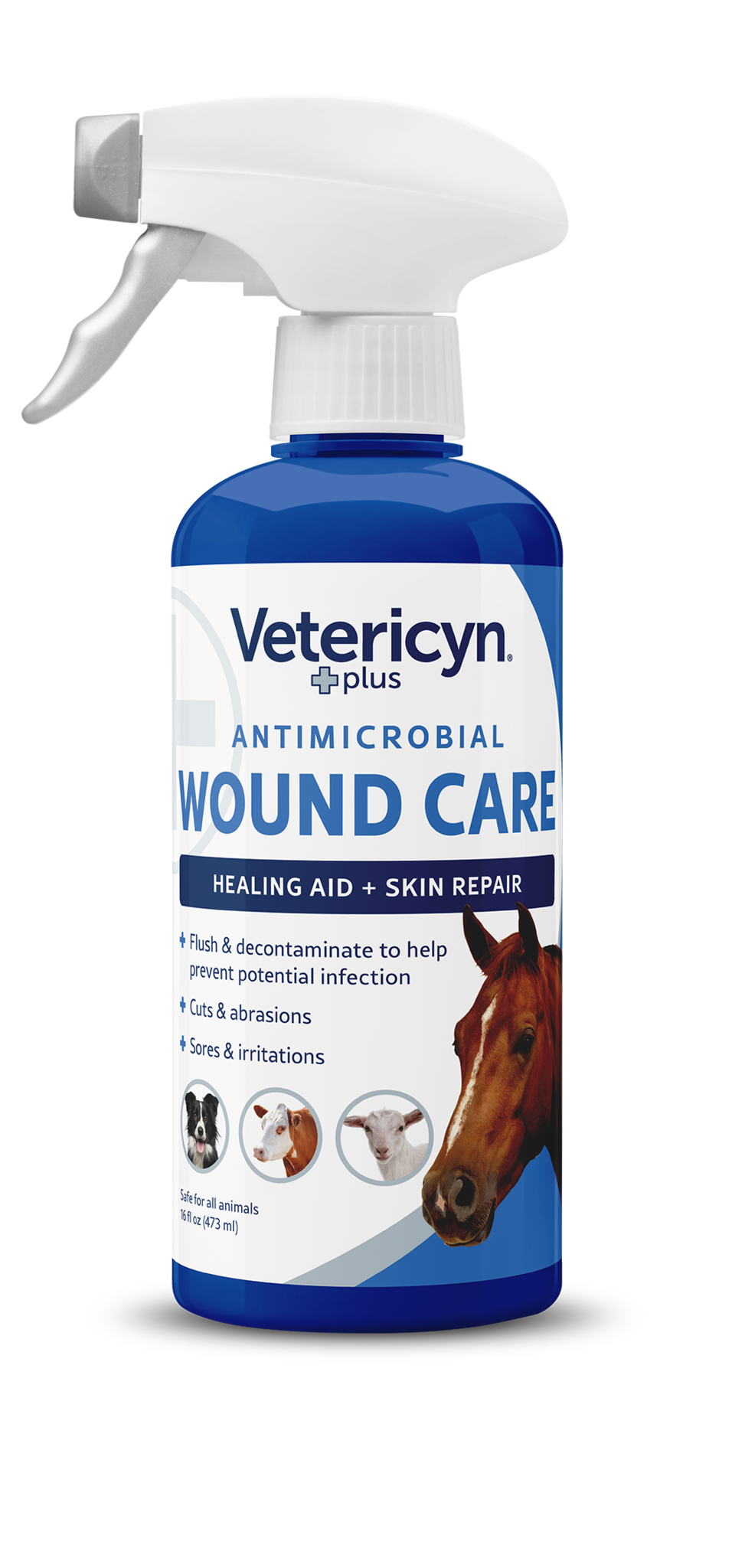 Vetericyn Plus EQUINE WOUND CARE - 16 OZ