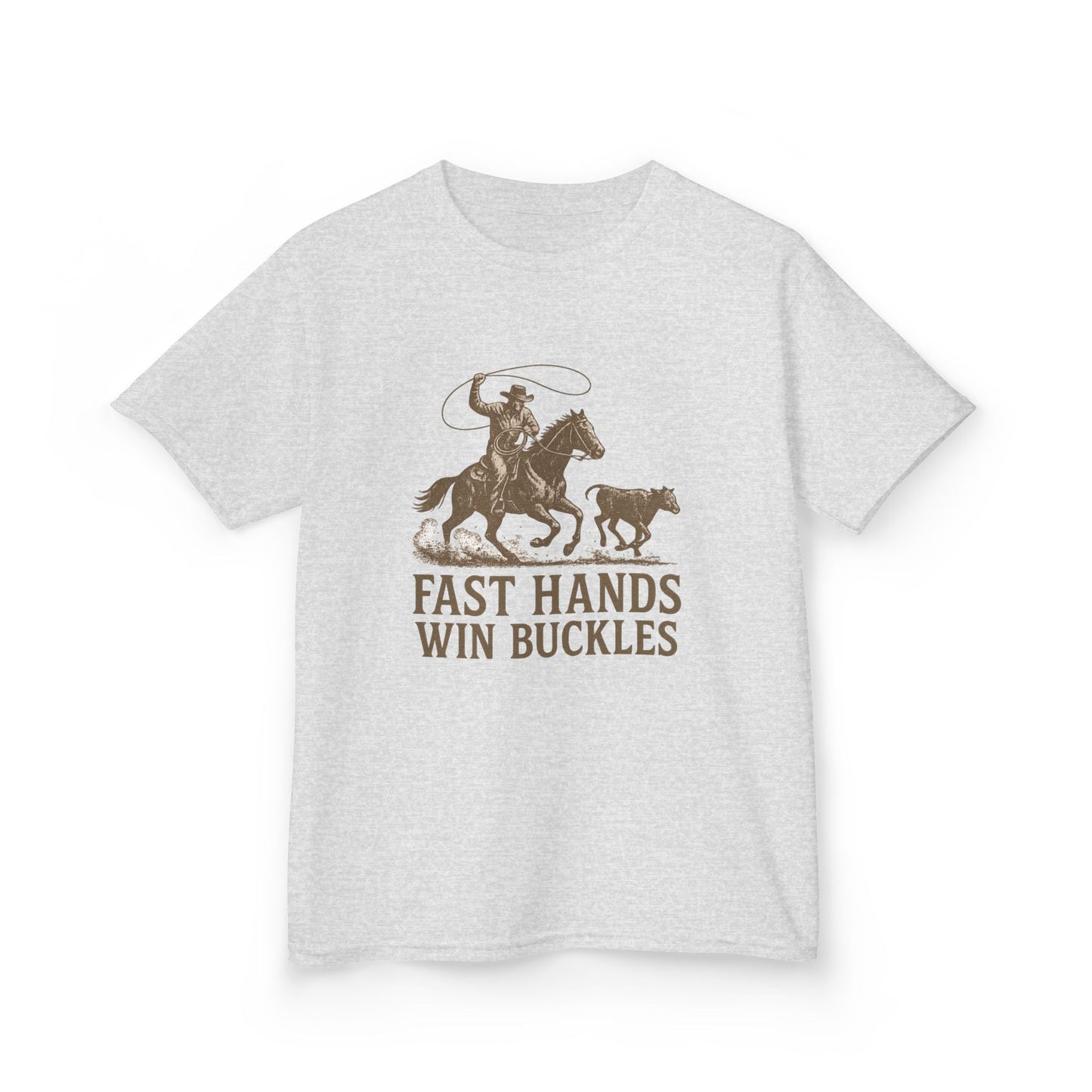 Fast Hands Win Buckles Kids Tee