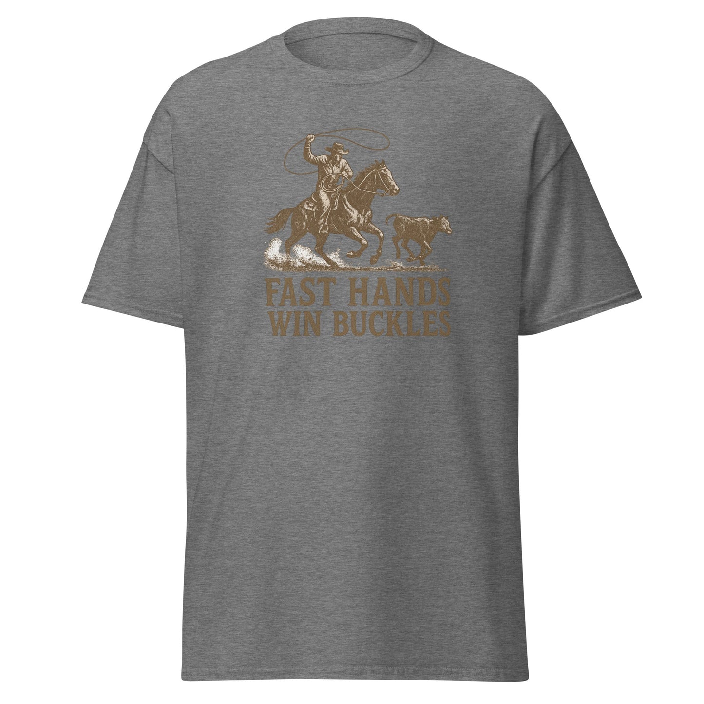 Fast Hands Win Buckles Men’s Graphic Tee