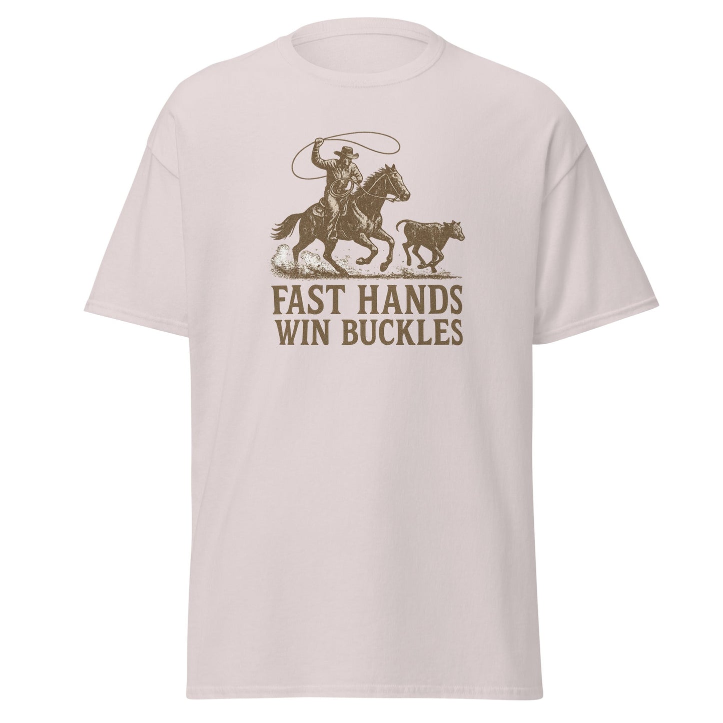 Fast Hands Win Buckles Men’s Graphic Tee