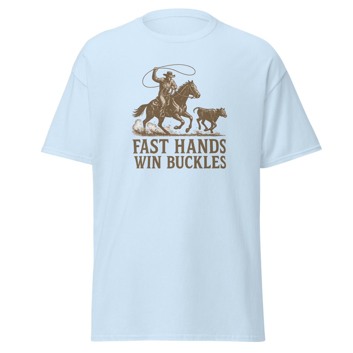 Fast Hands Win Buckles Men’s Graphic Tee