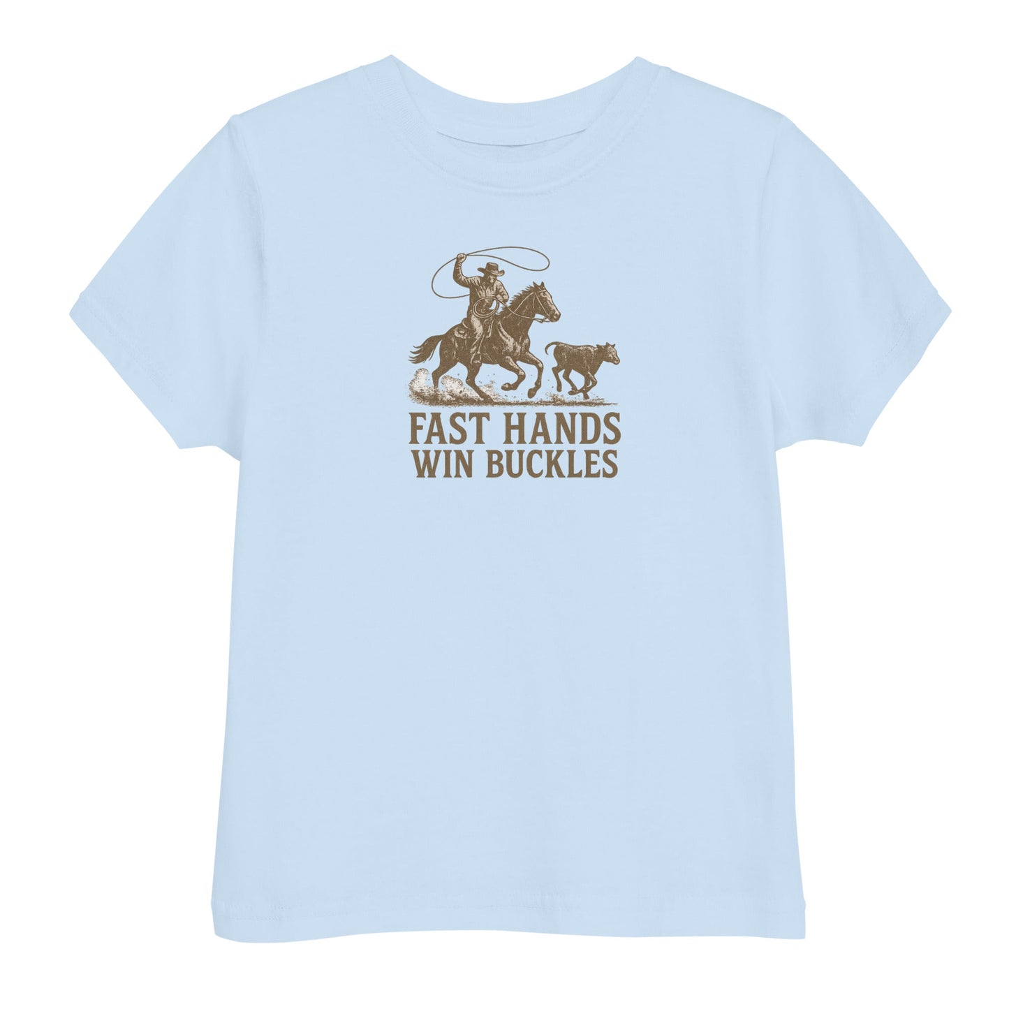 Fast Hands Win Buckles Toddler's Tee