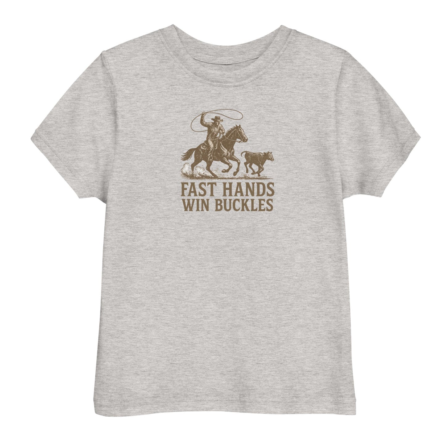 Fast Hands Win Buckles Toddler's Tee