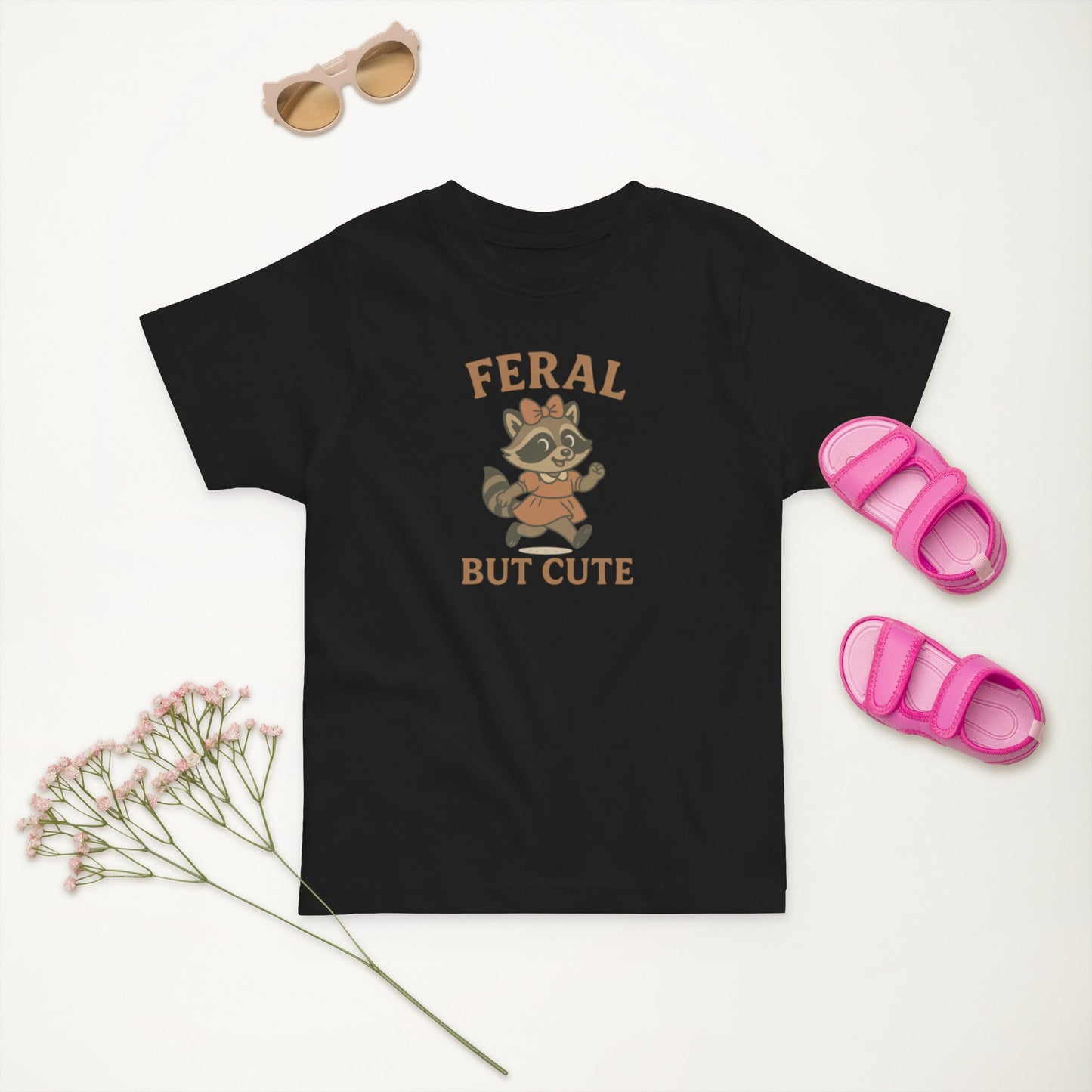 Feral But Cute Toddler's Tee