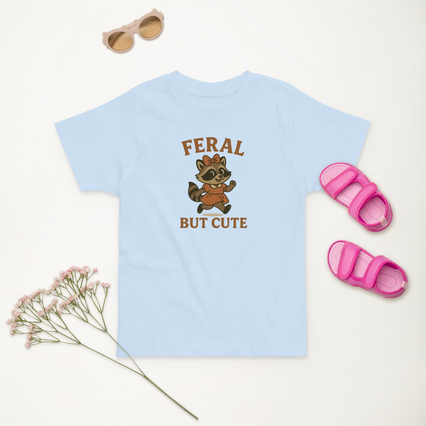 Feral But Cute Toddler's Tee