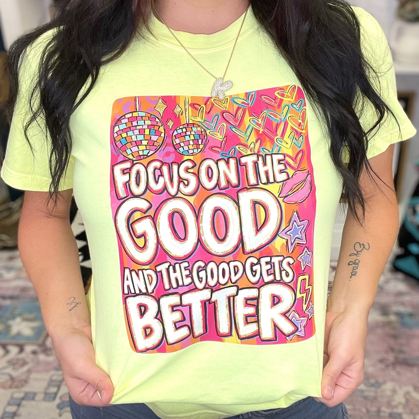 Focus On The Good Graphic Tee