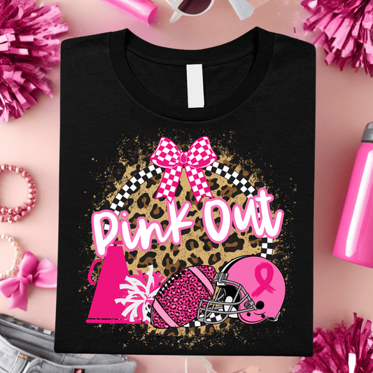 Pink Out Collage Graphic Tee