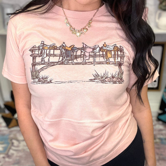 Saddles Graphic Tee