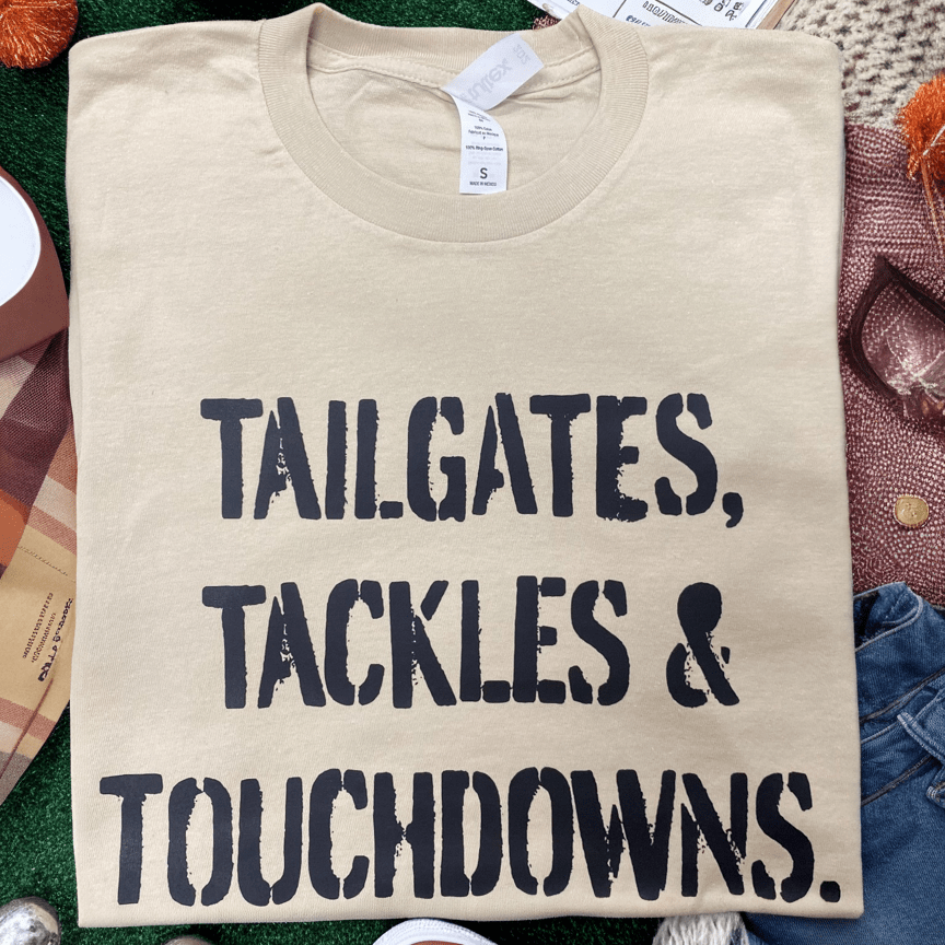 Tailgates and Touchdowns Graphic Tee