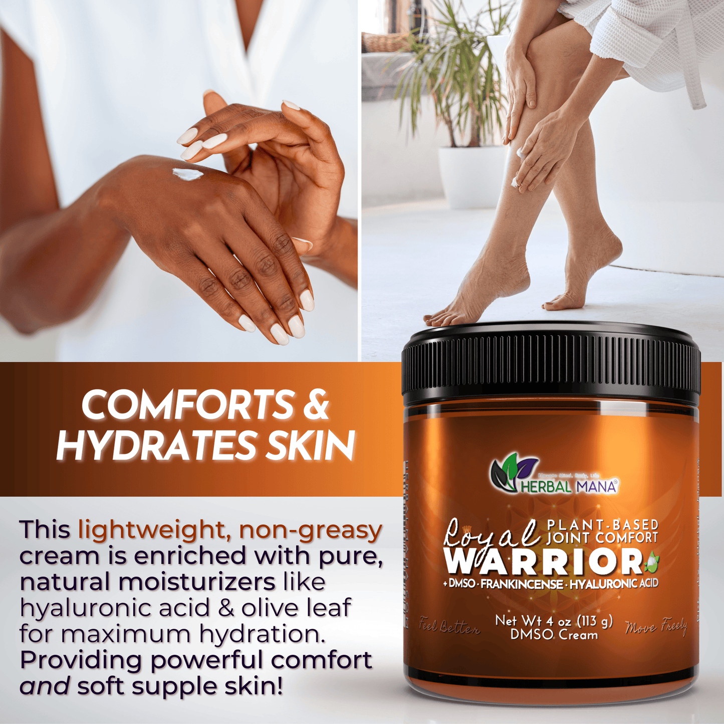 Frankincense DMSO Cream for Joint Pain | Royal Warrior