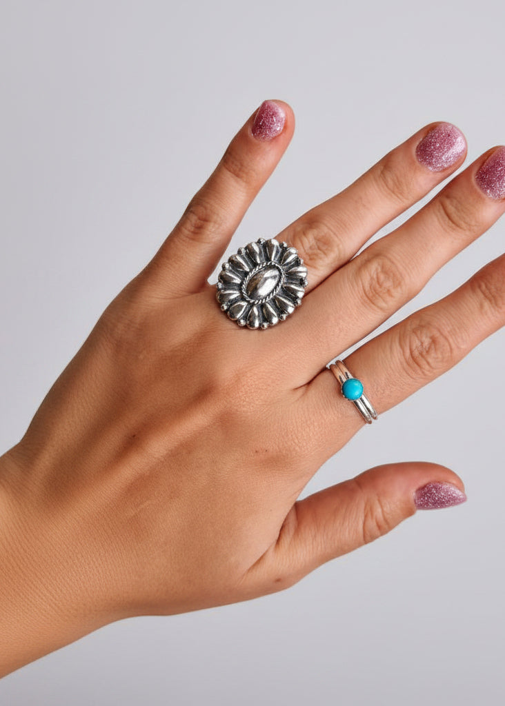 Froid Silver Ring