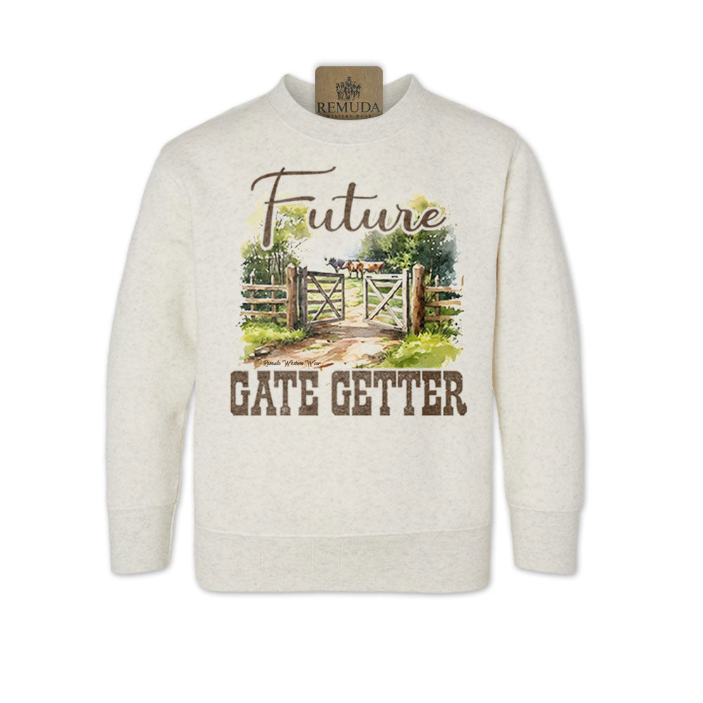 Future Gate Getter - Western Toddler Sweatshirt
