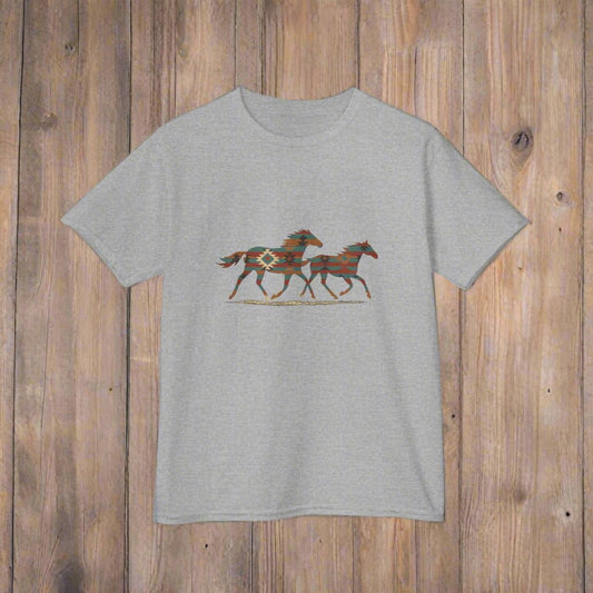 Galloping Horses Kids Tee