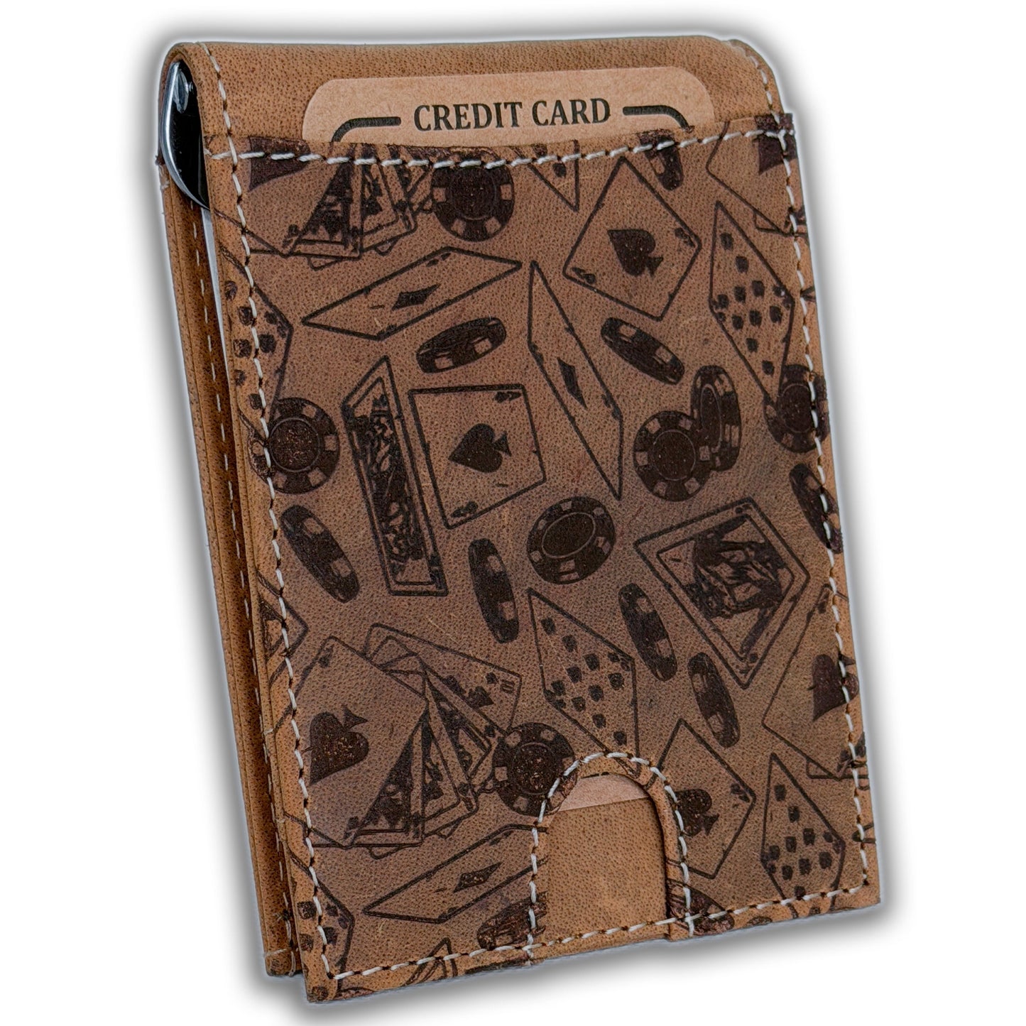 Leather Money Clip Bifold