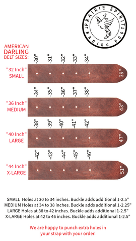 Genuine American Hand-Tooled Leather Belt — Western Unisex Black Belt with Removable Buckle