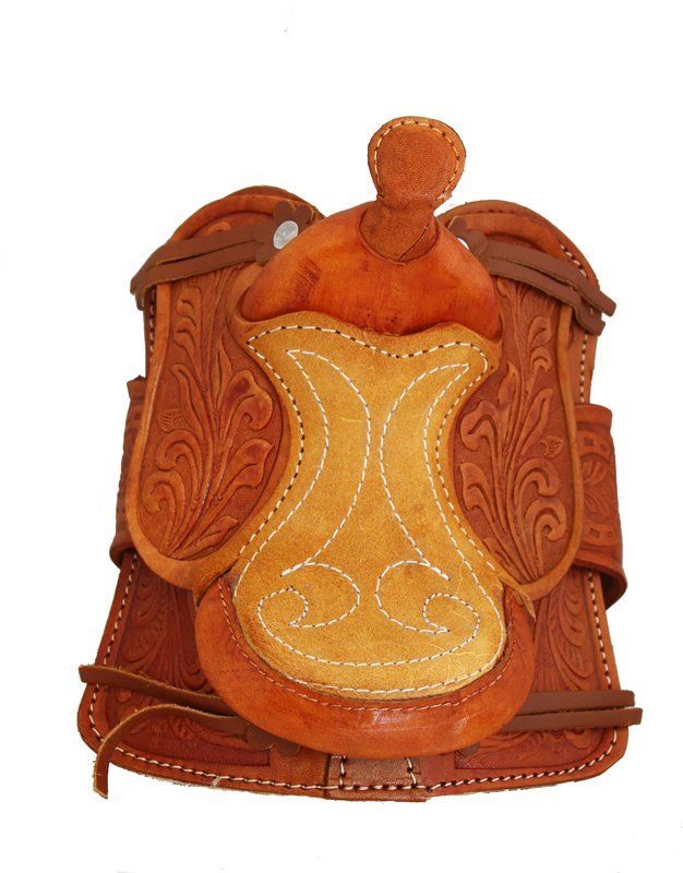 AJ Tack 5" Seat Decorative Western Saddle