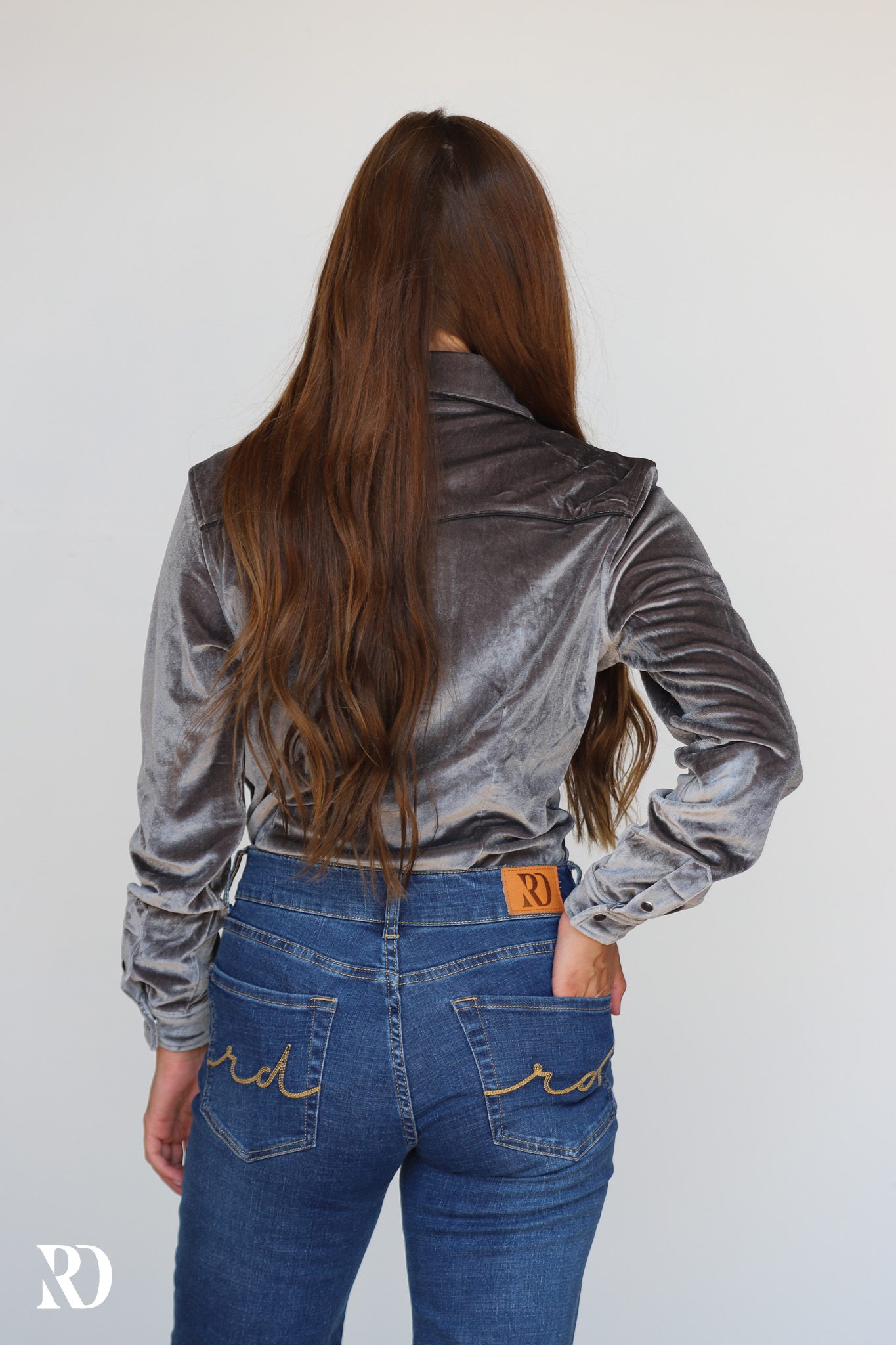 SHADOW VELVET PERFORMANCE RODEO  SHIRT