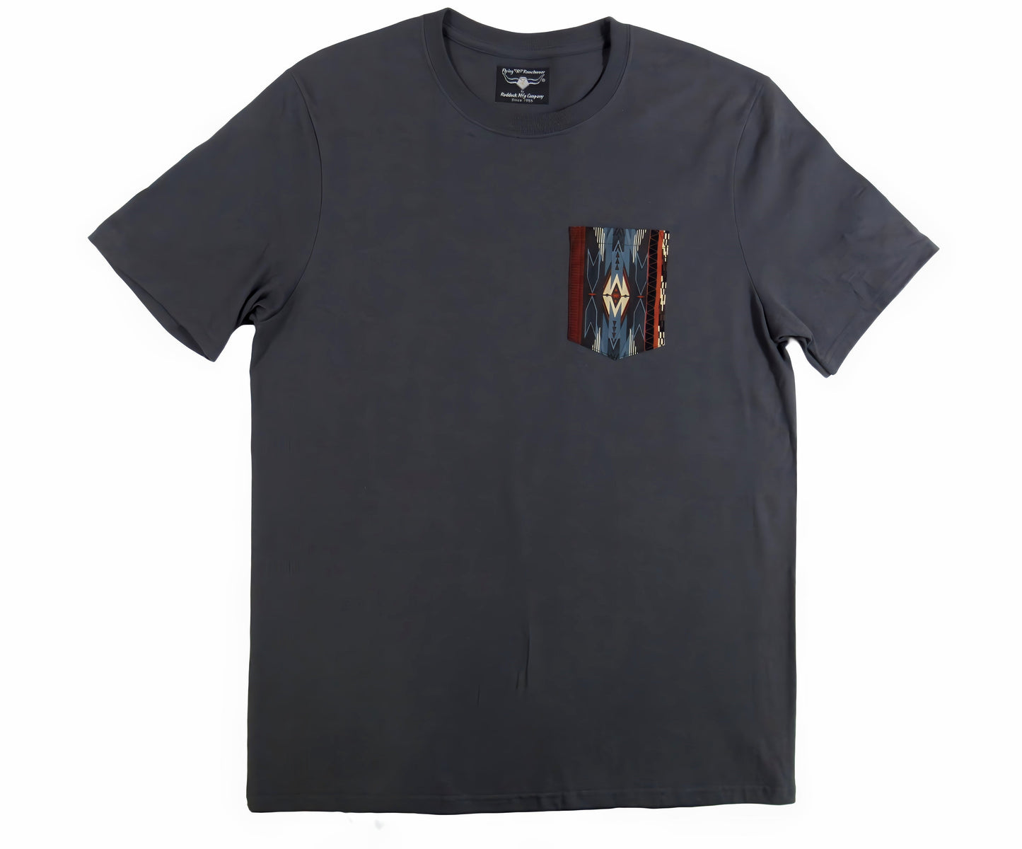 Flying R Ranchwear - Southwest Print - Pocket T-shirt - Made in USA