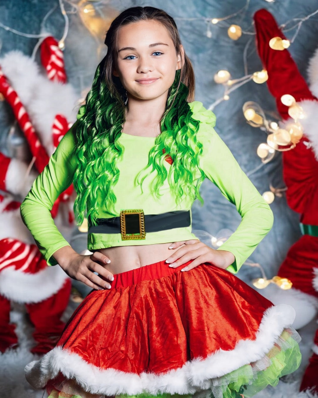 Beetlejuice Wavy Ponytail Set