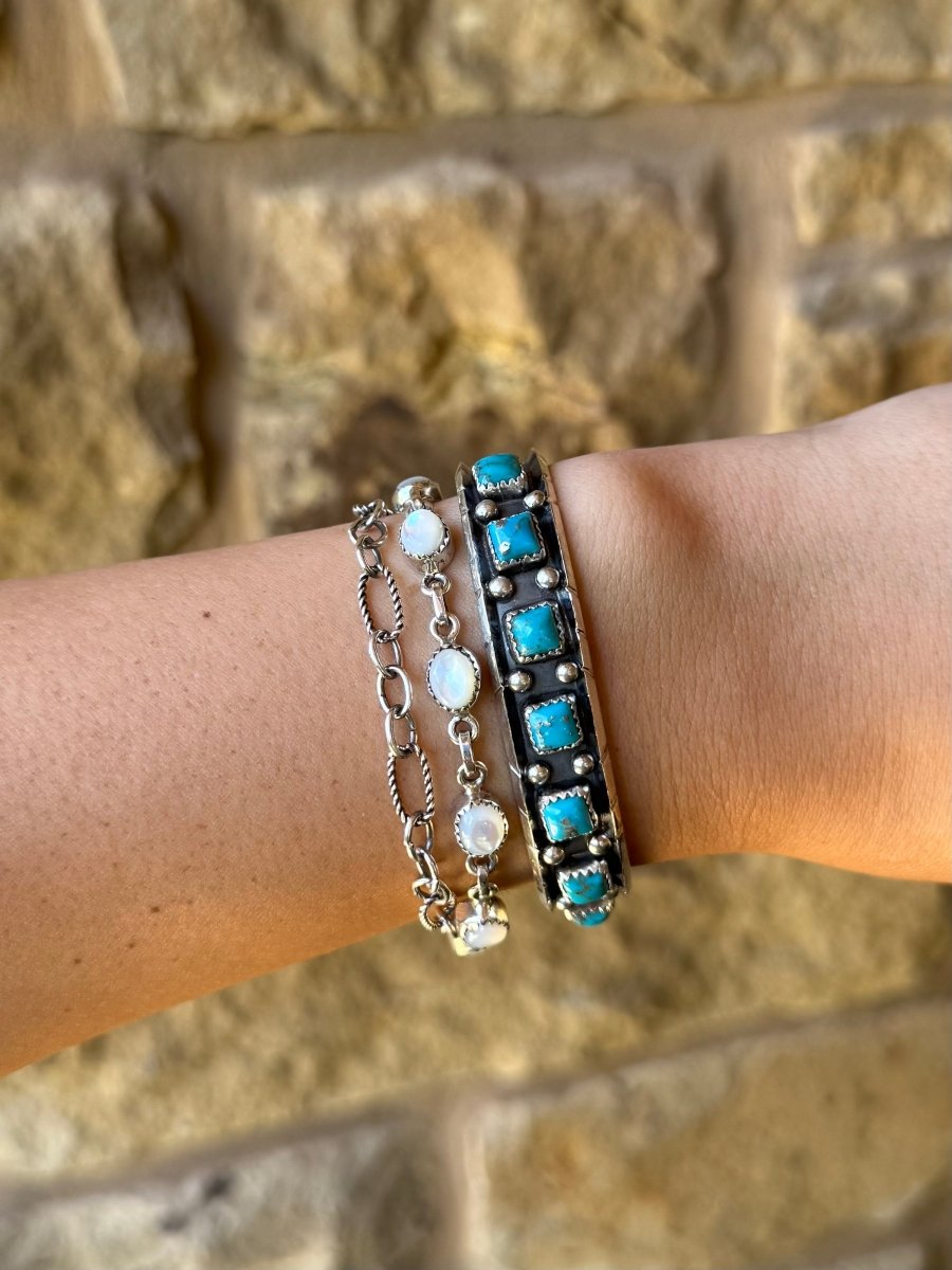 Hallsville Turquoise Cuff Bracelet