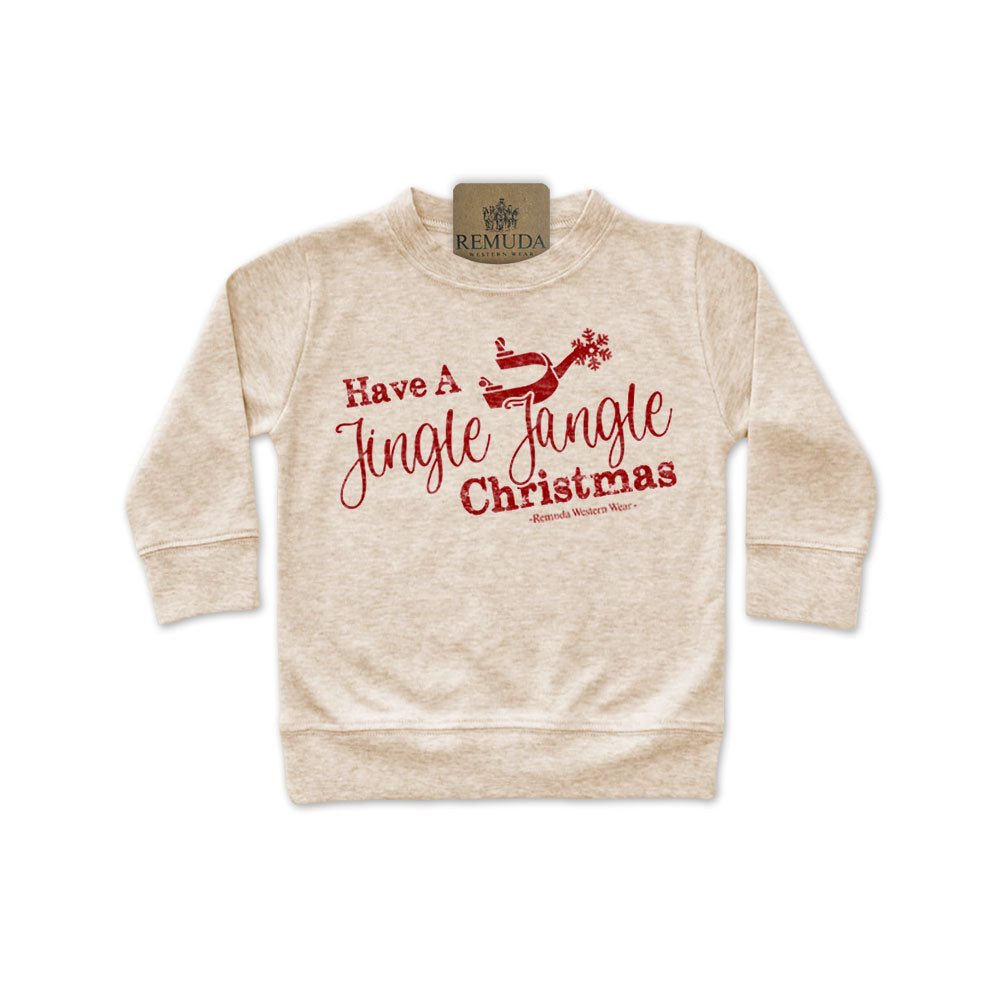 Have A Jingle Jangle Christmas - Infant Western Spur Pullover