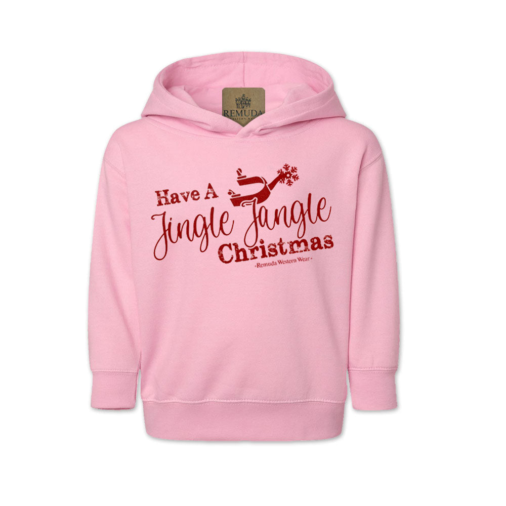 Have A Jingle Jangle Christmas - Toddler Western Spur Hoodie