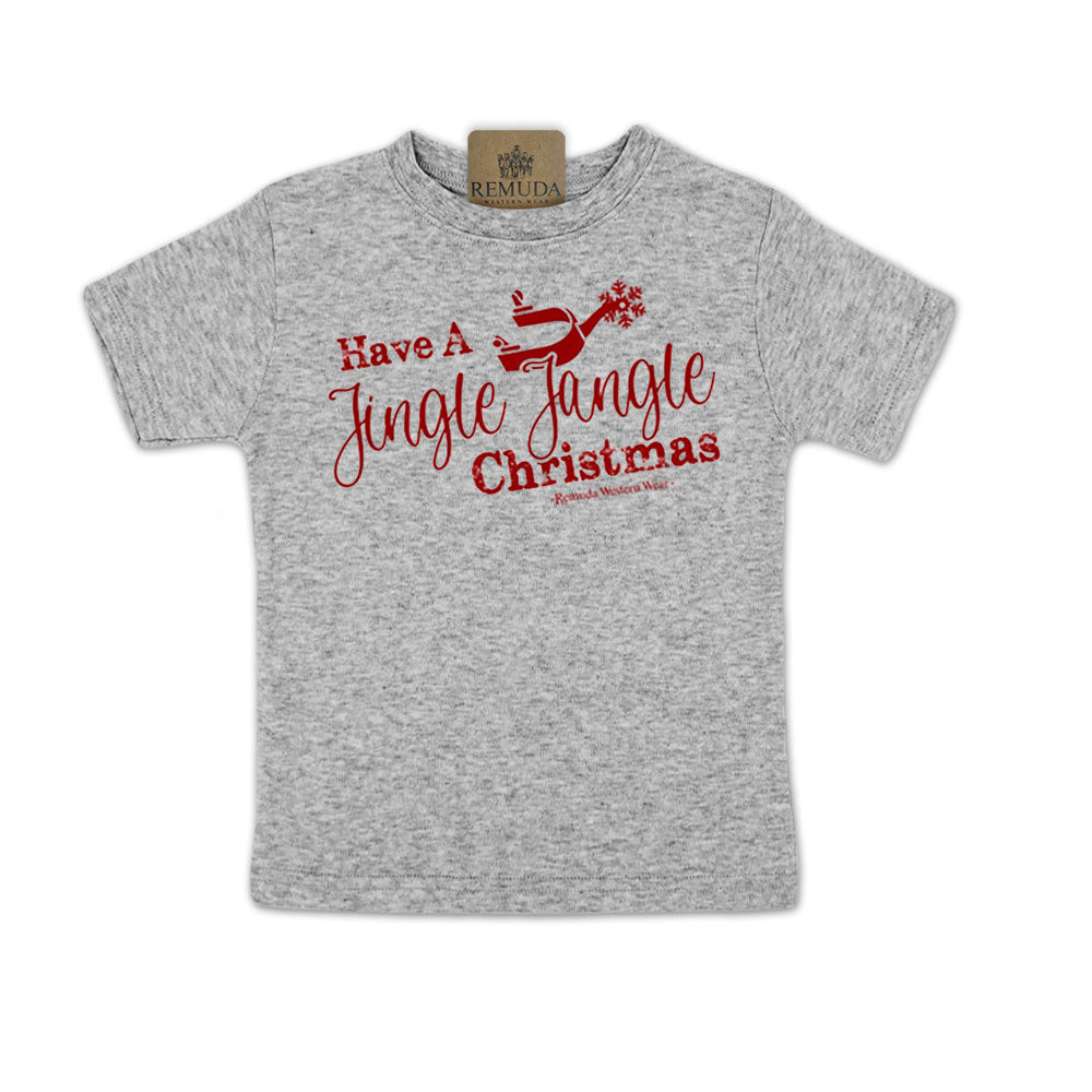 Have A Jingle Jangle Christmas - Toddler Western Spur Tee