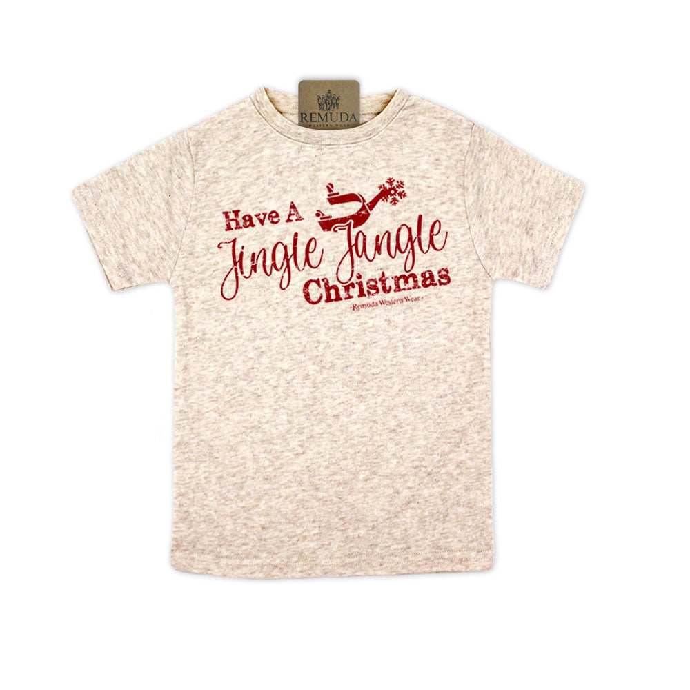 Have A Jingle Jangle Christmas - Toddler Western Spur Tee