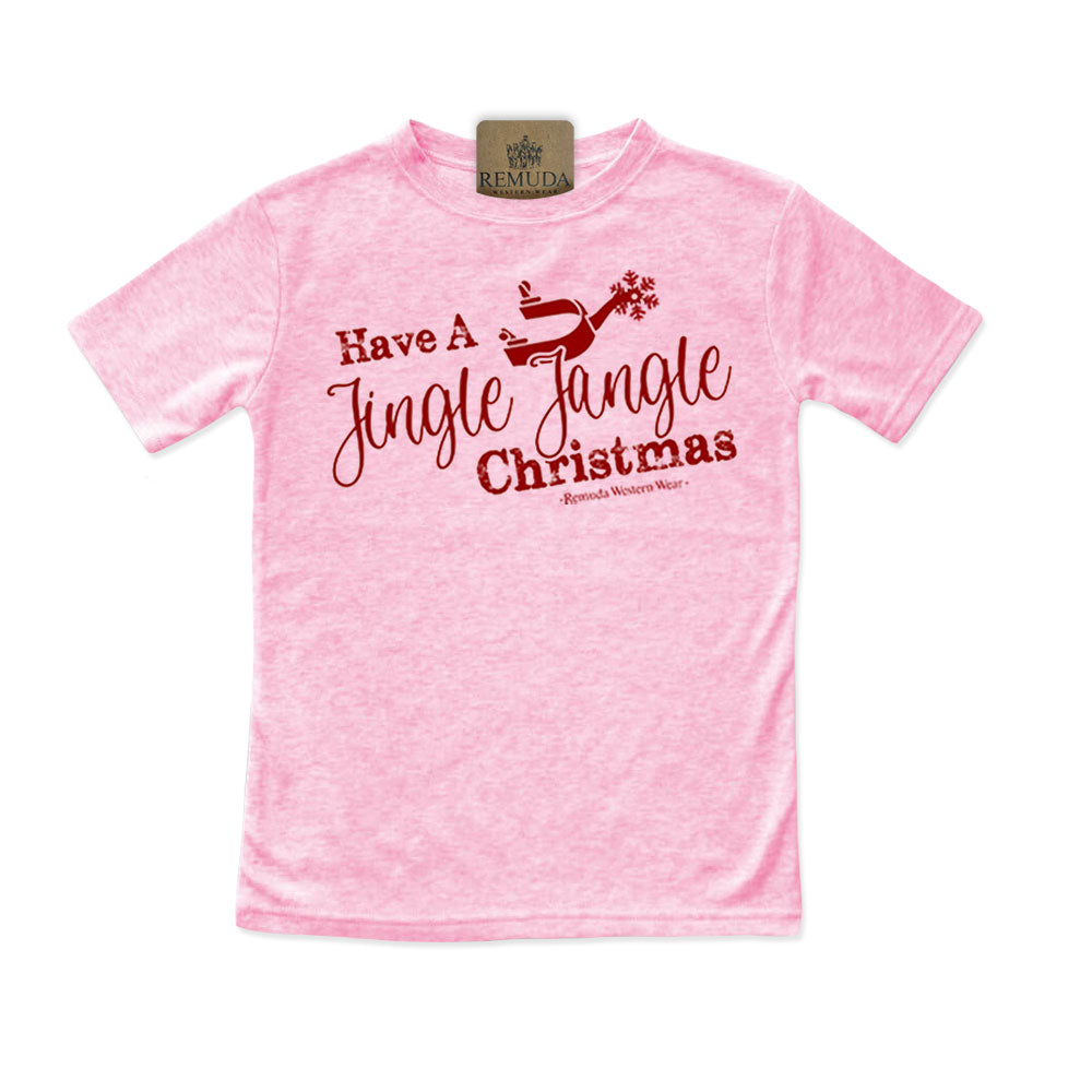 Have A Jingle Jangle Christmas - Toddler Western Spur Tee