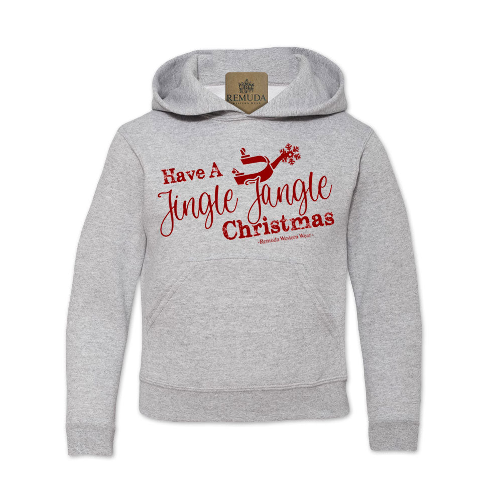 Have A Jingle Jangle Christmas - Youth Western Spur Pullover Hoodie